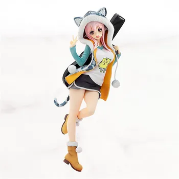 

Anime Figure 20 CM Super Sonic Doll SUPER SONICO Tiger PVC Action Figure Collectible Toy Model anime figma
