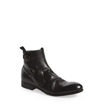 

High Quality New Fashion Men Pu Leather Trendy Zipper Boots Male Vintage Casual Classic Chelsea Boots Zapatos De Hombre TV690