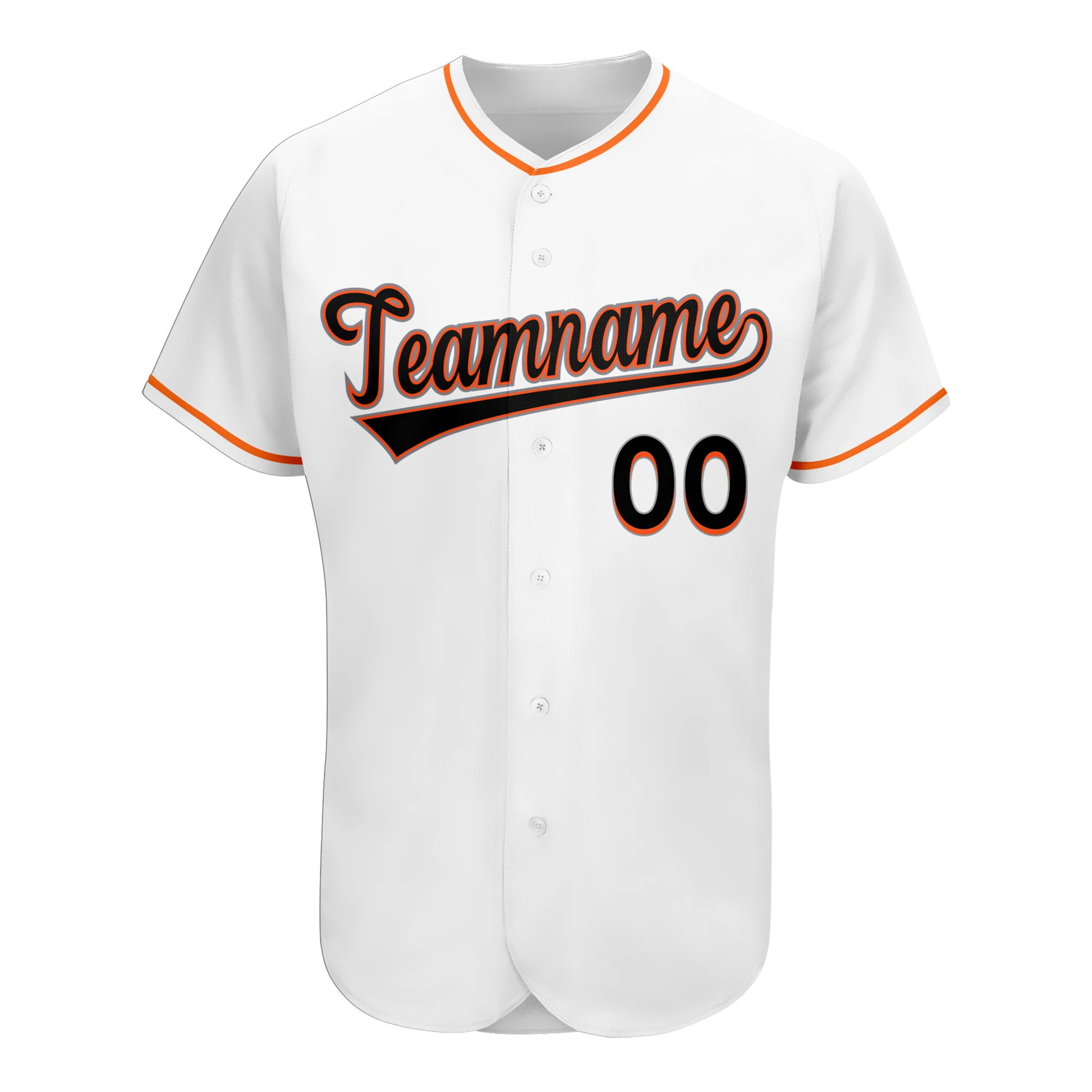Personalized Baseball Jersey Casual Breathable Short-Sleeved T-Shirt Sweatshirt Printed with Name&Number for Men/Youth