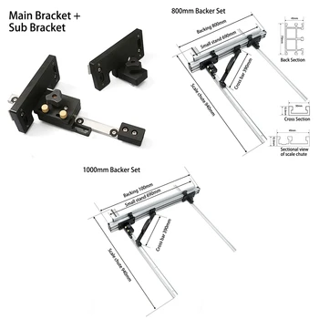 

Accesories for Table Saw Fence System without Aluminium Fence and Tracks DIY Tisch Sah