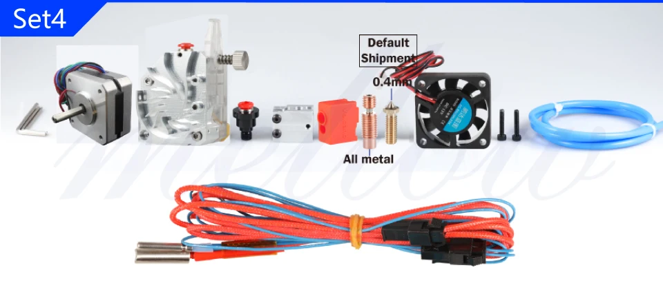 HV3300, Dual Drive Gear para Ender 3,