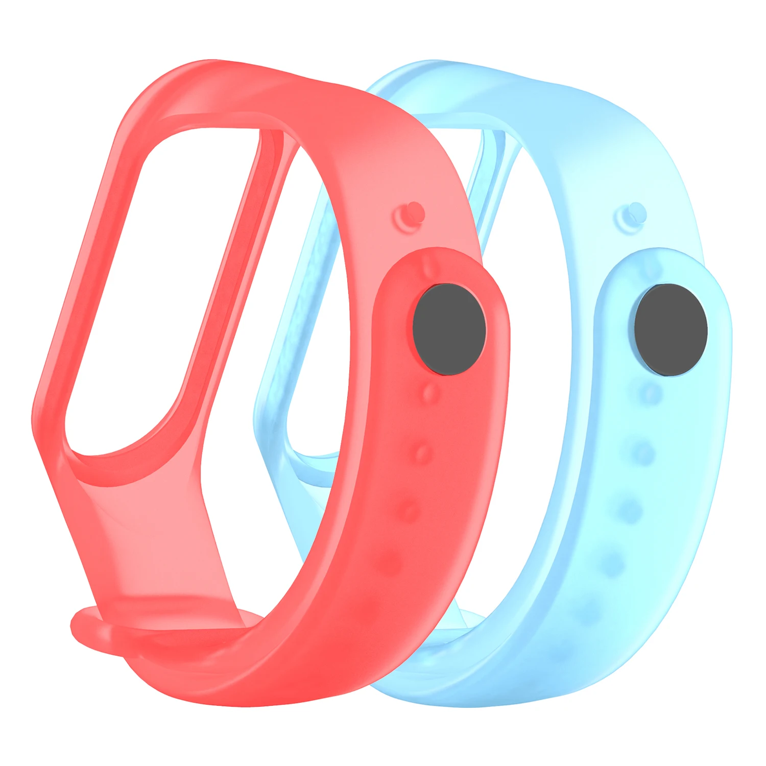 Colorful For Xiaomi Mi Band 4 Strap Waterproof Translucent Strap For Xiaomi Mi Band 4 Replacement Wristband for Millet Bracelet