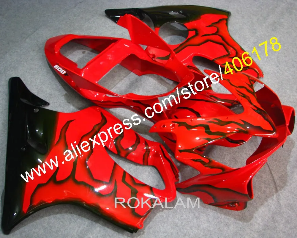 Обтекатель для мотоцикла Honda CBR600 F4i 2001 2002 2003 CBR600RR 01-03 CBR 600 600F4i Flame (литье под