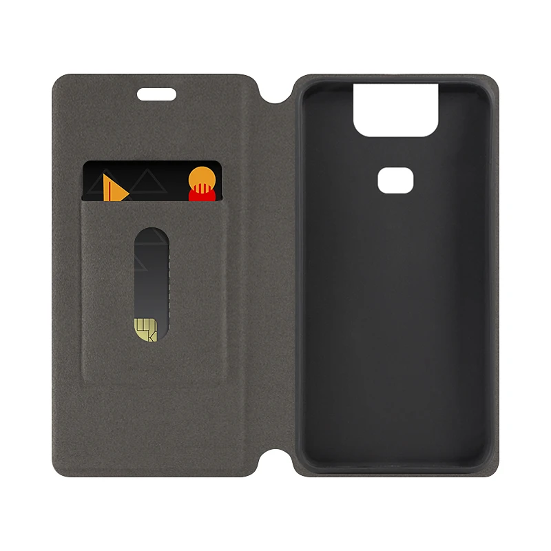 Сумка из ткани для Asus Zenfone 6 ZS630KL чехол откидная крышка кожанный Мягкая обложка для книги для Asus Zenfone 6z Zenfone 6 чехол для телефона