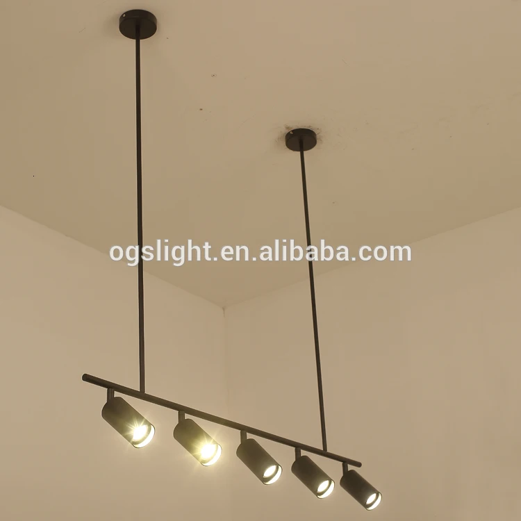 5 27 популярный дизайн высокое качество цепи Led E Железный трек светильник Lamparas де Techo Colgante скандинавский