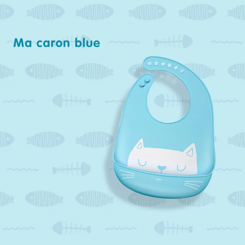 baby bibs 8 Силиконовый водонепроницаемый детский нагрудник супер мягкий рисовая чаша ткань дети большой слюнявчик полотенце мультяшная бандана нагрудники для маленьких мальчиков и девочек - Цвет: baby bibs 8