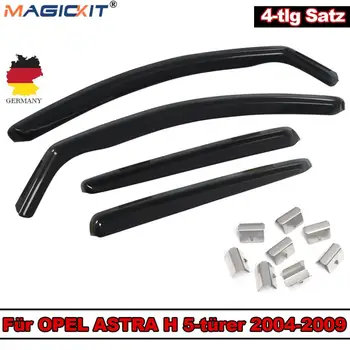 

Magickit 4pcs For VAUXHALL ASTRA MK5 H 5-doors 2004-2009 Hatchback Wind Rain Deflectors
