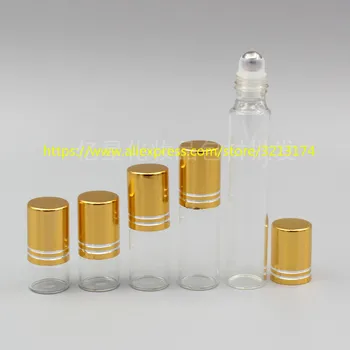 

wholesale 1ml 2ml 3ml 5ml 10ml roll-on bottle, mini sample perfume essential oil deodorization Aromatherapy Refillable Bottle