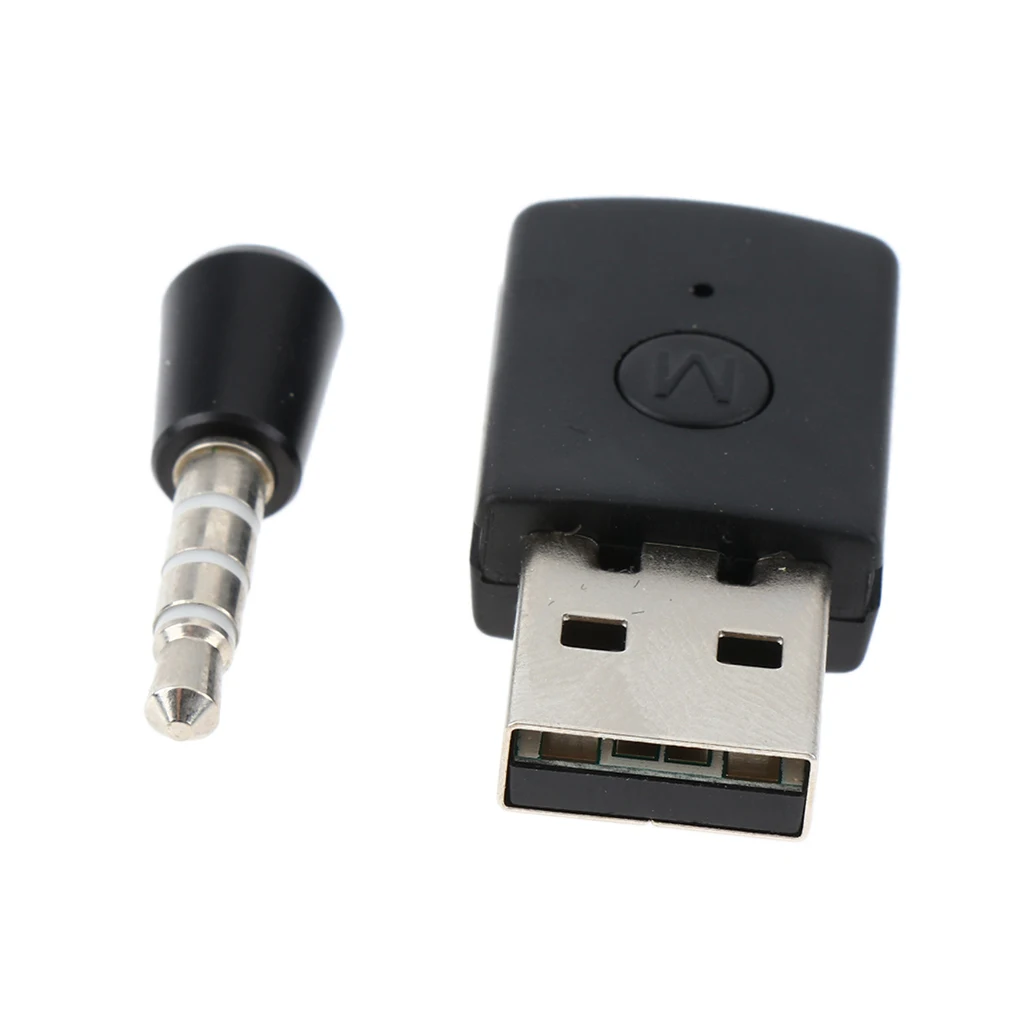 Маленький беспроводной 4,0 Dongle 3,5 мм гарнитура наушники USB 2,0 адаптер приемник для PS4