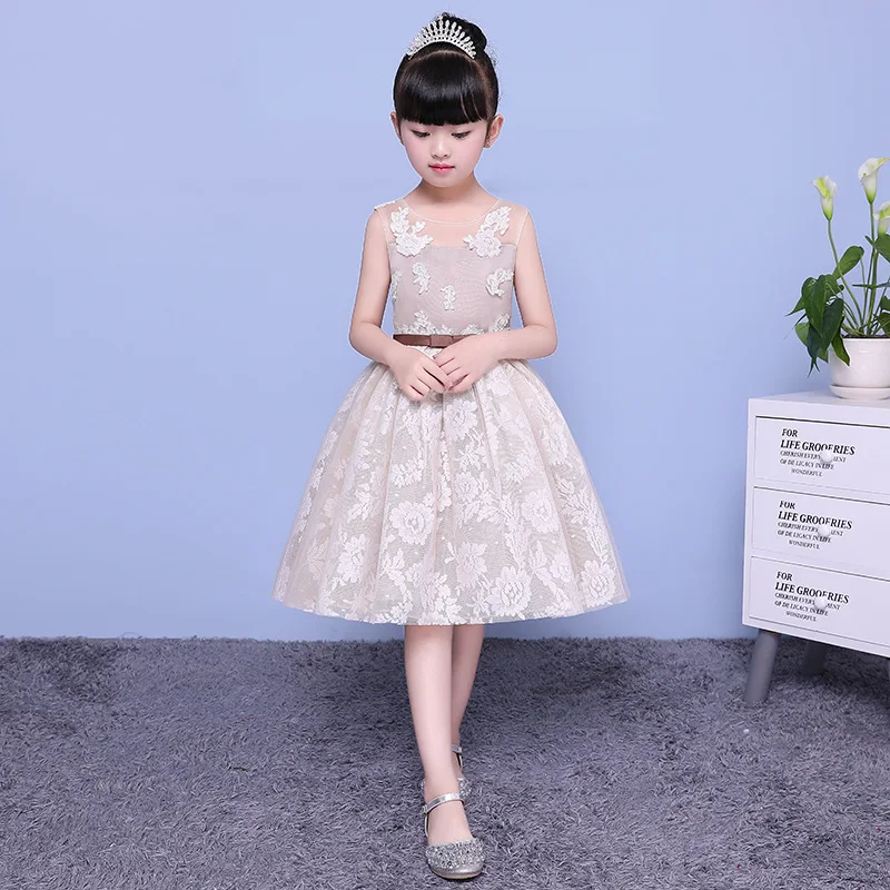 2019 элегантные вечерние платья для девочек подростков с вышивкой в виде звезд