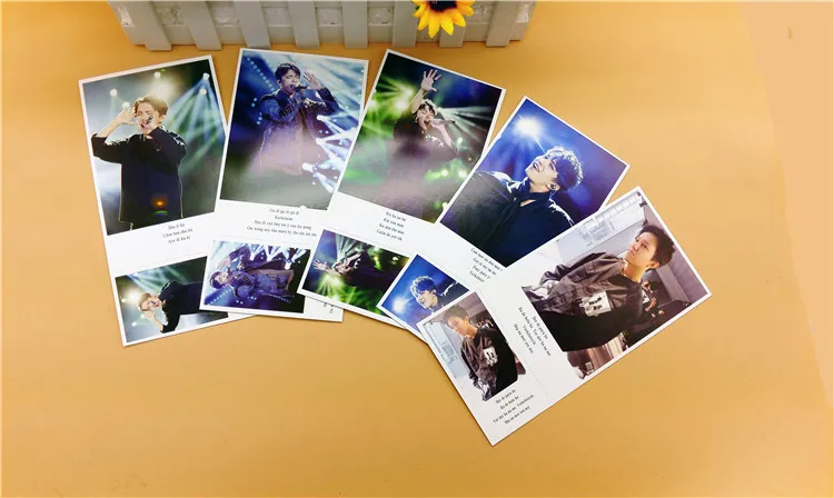 Dimash наклейки на открытку, набор, китайский певец, картинка, книга, открытка, подарок на Рождество и год