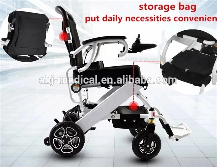competitive price lightweight model folding outside power Elderly electric wheelchair