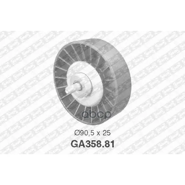Ga358.81_ролик Обводной! С Кондиционером Ar 156, Fiat Marea, Lancia Lybra 2.4jtd 96 Ntn-Snr Ga35881 NTN-SNR арт. GA35881