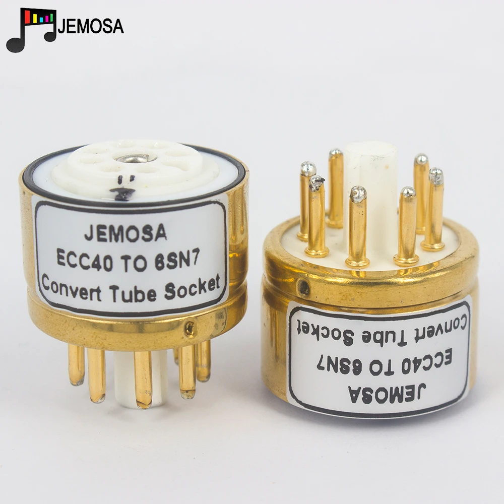 

1PC ECC40 TO 6SN7 6SL7 ECC32 ECC33 6N8P 6N9P 5691 5692 B65 DIY HIFI Audio Vacuum Tube Amplifier Convert Socket Adapter