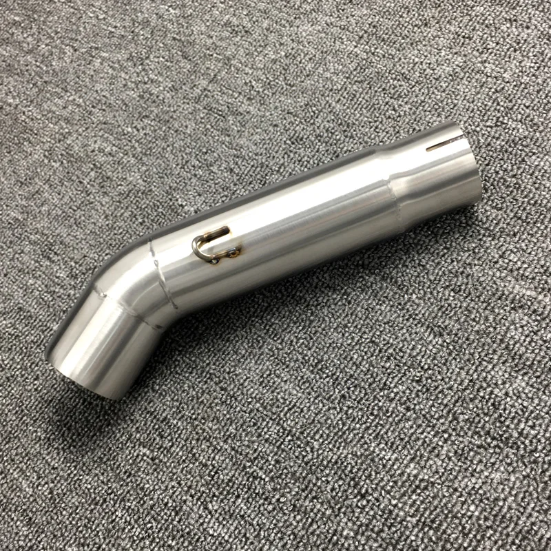 Motor Exhaust Pipe Escape Modified Middle Link Pipe Muffler (5)