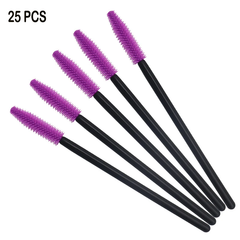 50pcs Disposable Eyelash Brush Makeup Brushes Mascara Wands Applicator Spoolers Eyebrow Brush For Eyelash Extension Makeup Tools - Handle Color: 09