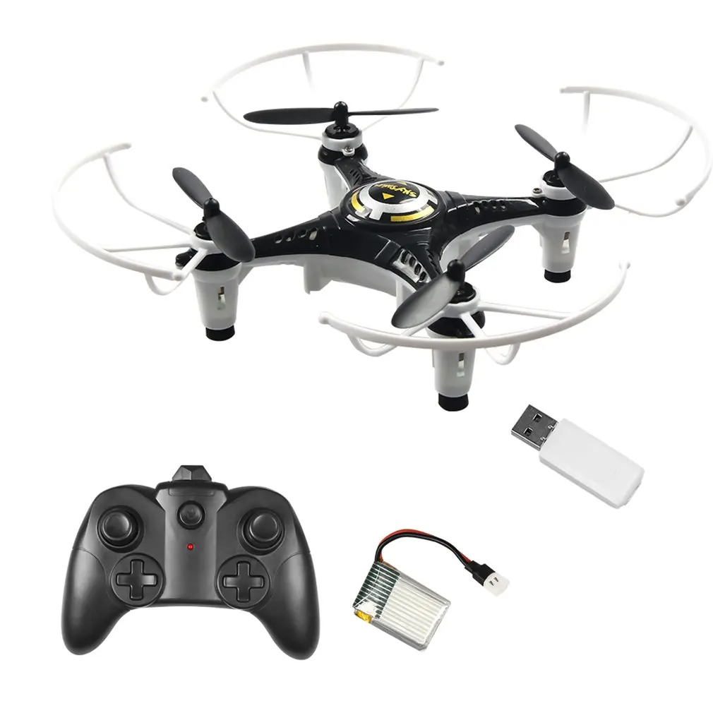 

JX815-2 Mini RC Drone 2.4GHz 4 Channel Remote Control Drone 360 Rolling Headless Mode Aircraft with Tripod Gift for Children
