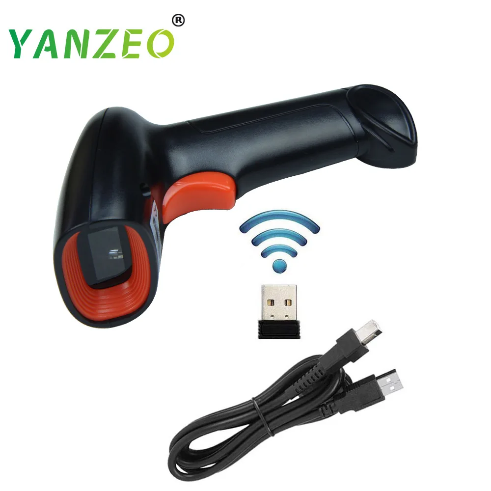 

Yanzeo Portable USB Handheld Wired Wirelress Barcode Scanner Bluetooth 1D Bar Code Reader PDF417 IOS Android IPAD