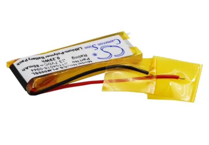 Cameron sino 80mah аккумулятор для PLANTRONICS Дискавери 640E 650E M50 1704018-0944 71468-01 беспроводная гарнитура батарея