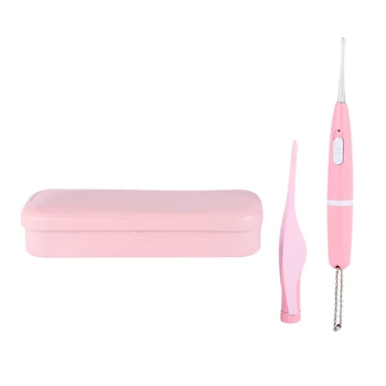 

Ear Spoon Children's Luminous Ear Dug Two-Piece Baby Baby Clip Earwax Tweezers Set