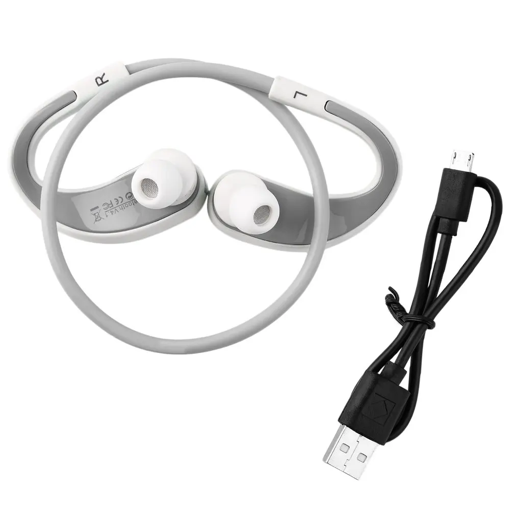 Bluetooth Наушники V4.1 стерео спортивные водонепроницаемые наушники складные наушники беспроводные наушники-вкладыши с микрофоном для iPhone samsung