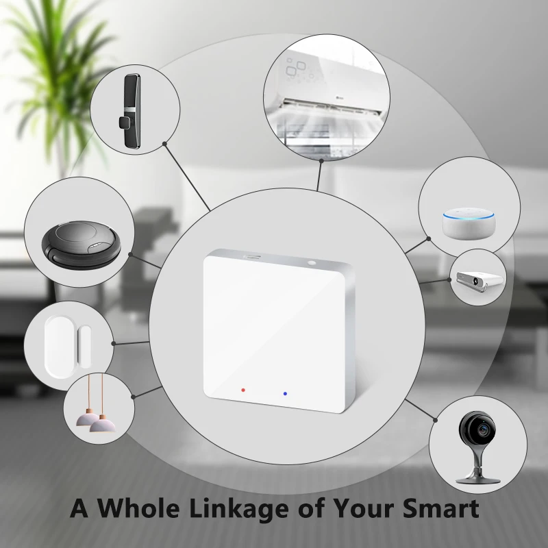 Hub ZigBee 3,0 Tuya Smart Gateway,Wifi, puente de casa inteligente