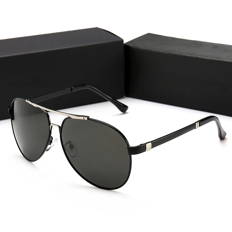 Поляризованные солнцезащитные очки для Porsche солнцезащитные очки женские зеркальные очки для вождения мужские очки Чехол - Название цвета: C Style