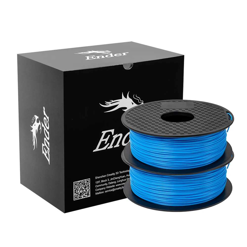 Creality Ender-3 V2 Ender용 3D 프린터 필라멘트, PLA 필라멘트, 3D 플라스틱 필라멘트, 3D 인쇄 재료, 1.75mm, 2kg/로트