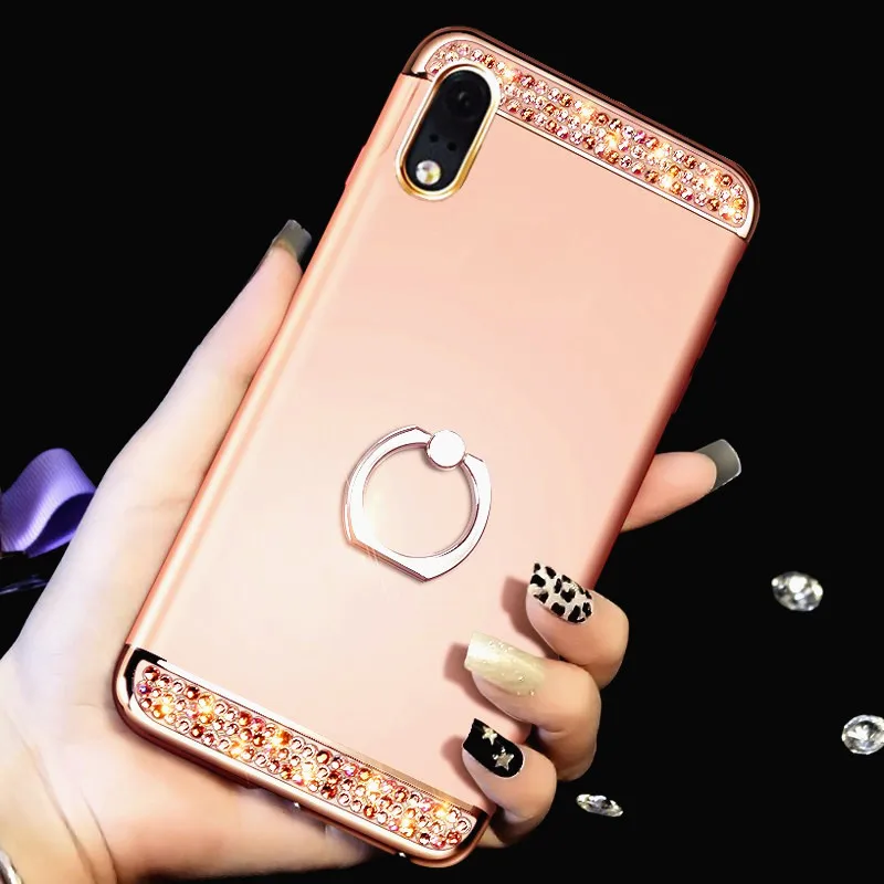 Для huawei Y5 2019 чехол покрытие 3 в 1 жесткий из ПК для телефона coque Y7 PRO Y6 Y9 PRIME LITE