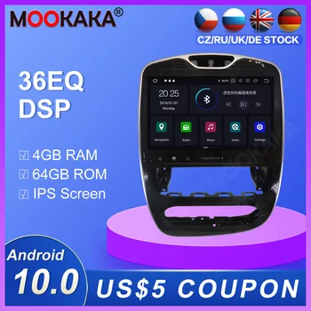 

Android 10 4g+64GB Car radio player GPS Navigation For Renault Clio 2017-2018 Multimedia Player Radio stereo head unit video dsp