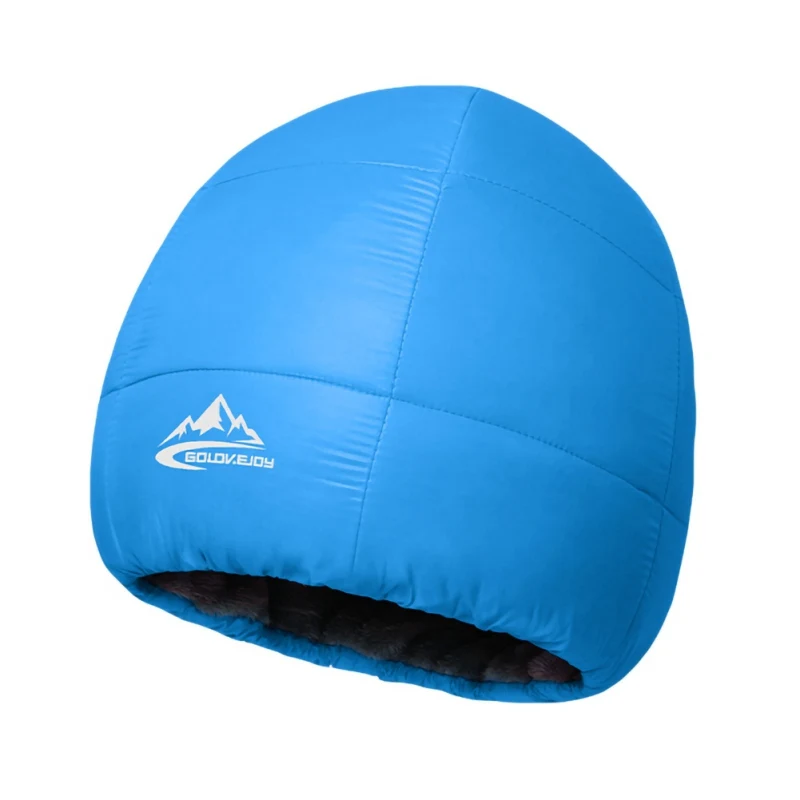 Зимняя шапка с ушками, водонепроницаемая теплая шапочка-бини с черепом для велоспорта, лыжного туризма, кемпинга, ветрозащитная теплая флисовая подкладка