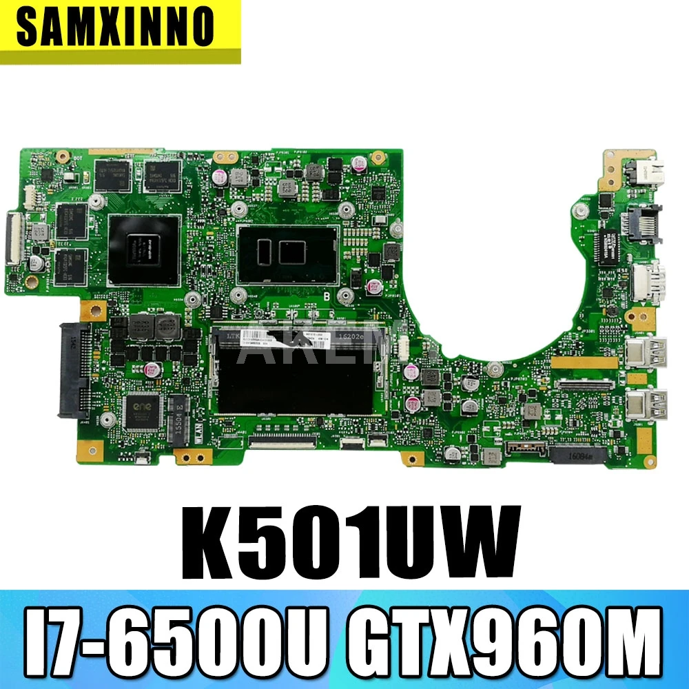 90NB0BQ0-R00010 Материнская плата ноутбука для Asus K501UW K501UWK K501UXM K501UQ материнская DDR4-8G-RAM