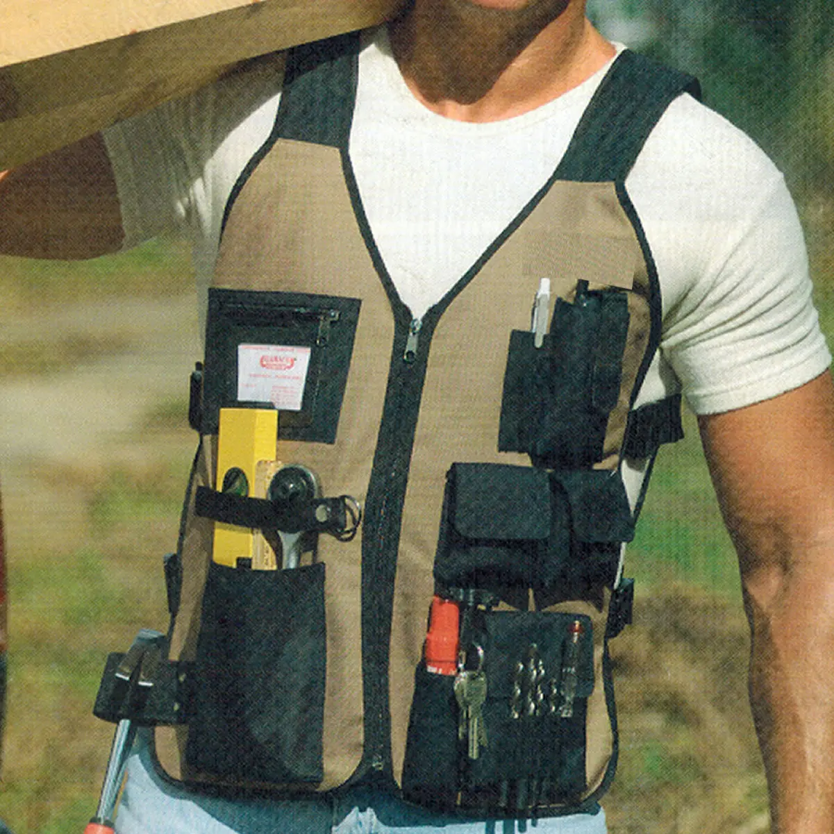 

Belfast Tool Bag Tool Vest High Altitude Homework Bag Safe Maintenance Kit Multi-functional Multi-Pocket Waistcoat 037