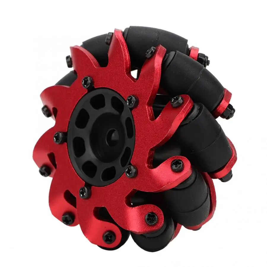 

Hot 2pcs/set Toy Car Model Drive Mecanum Wheel for RC Car Parts Omnidirectional Wheels 2.4in RC Tires Accessories
