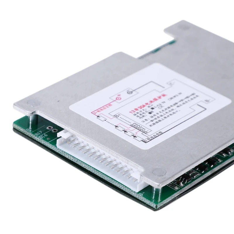 13S 48V 30A литий-ионная Lipolymer батарея Защитная плата BMS печатная плата с балансовым радиатором для электровелосипеда EScooter