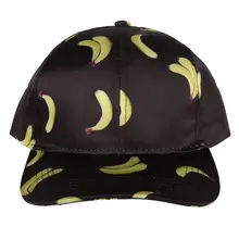 Модная спортивная бейсболка для отдыха с наклонными полями с принтом банана, для верховой езды, бега, походов, покупок, для взрослых, спортивная одежда, аксессуар для улицы