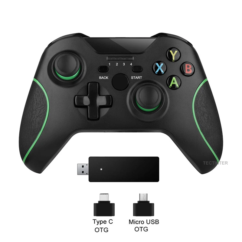 2 4g Wireless Controller For Xbox One Console For Pc For Android Smartphone Gamepad Joystick Gamepads Aliexpress