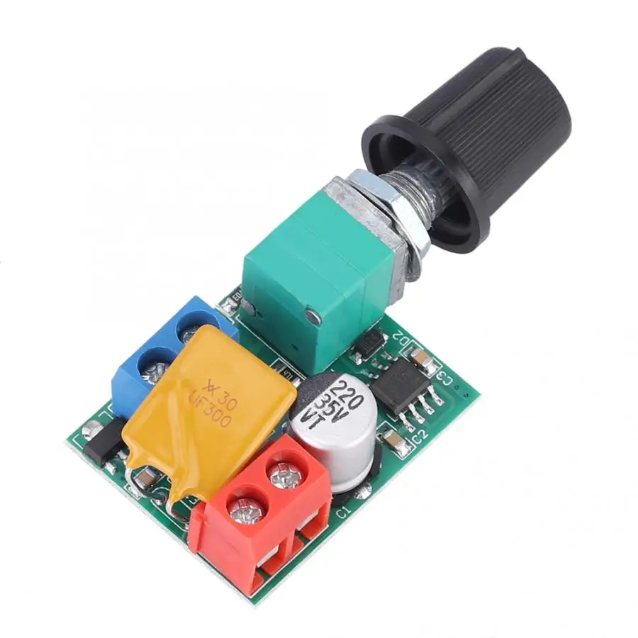 Новый мини переключатель управления скоростью двигателя постоянного тока PWM