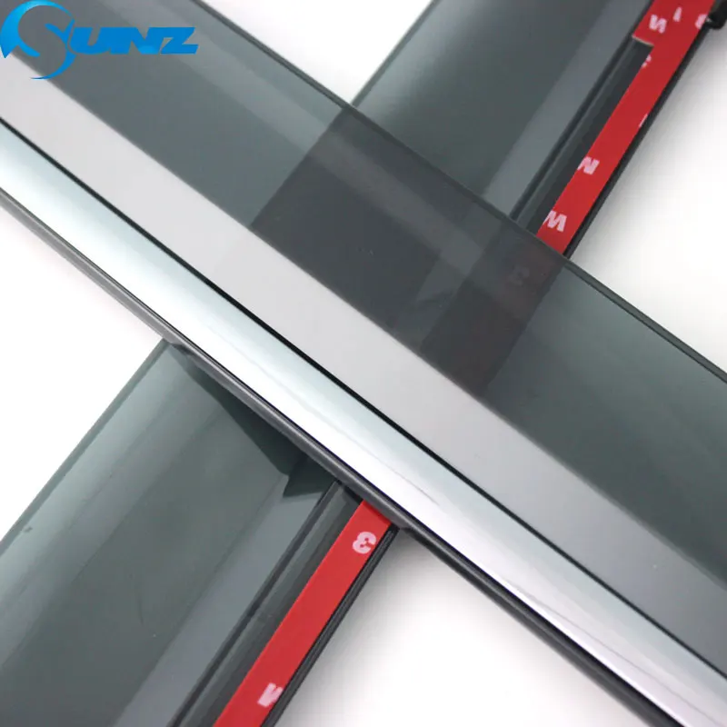Window Shield Cover  For MERCEDES GLE 2016 2017 2018 Window Air Vent Visor Sun Shade Awnings Shelters Guards SUNZ