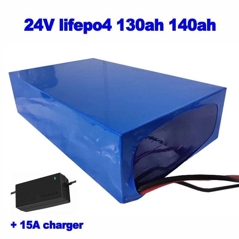 Литий-фосфатный Железный Аккумулятор LiFePO4 LFP 24 в 130 Ач 140 для автономной солнечной
