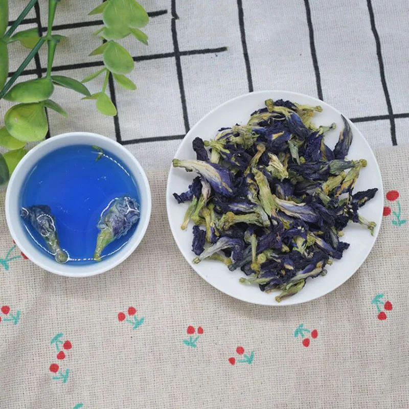 50g-100g-Blue-tea-Clitoria-Ternatea-Tea-Blue-Butterfly-Pea-tea-Dried-Clitoria-kordofan-pea-flower (4)