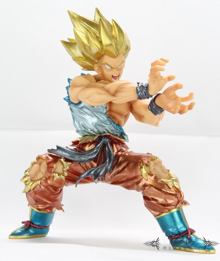 Bandai металлическая раскраска супер 1 Черепаха цигун солнце Укун Супер Саян ручной работы подарок