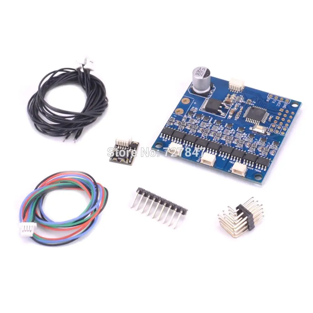 

BGC3.55 version of the BGC3.53 three axis integrated brushless PTZ flight control board high current 3 axis control board