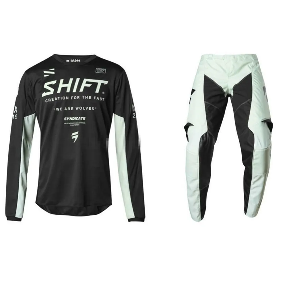 

Hot 2020 primer guardia Adult For shift Motocross Suit Dirt Bike MX Suit Jersey And Pant Motorcycle Gear Set AW