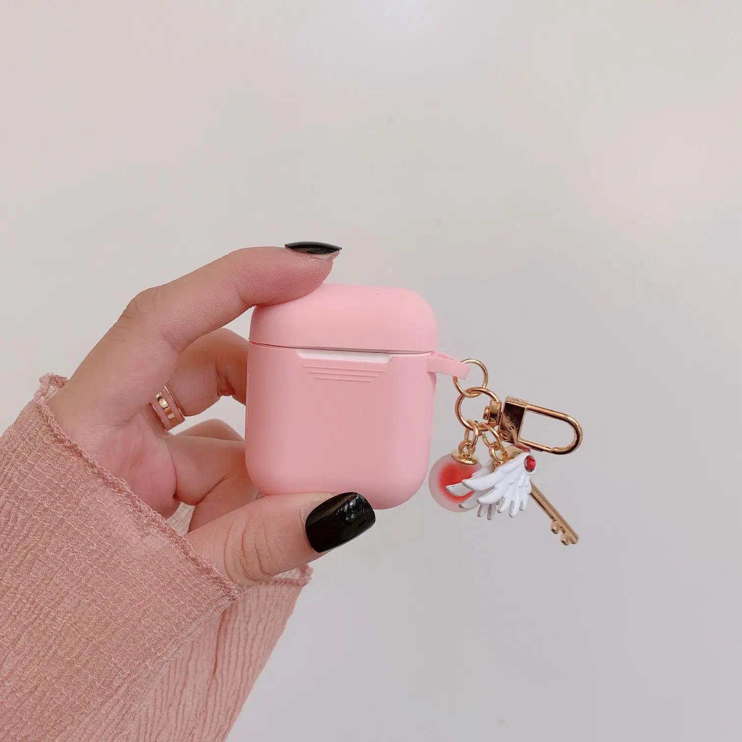 E3 Чехол Air 2 для Xiao mi Airdots Pro 2 чехол силиконовый с брелоком защитный чехол для Xiaomi mi Air 2 беспроводной чехол для наушников - Цвет: E3