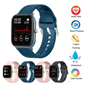 

Adult 1.4inch Full Touch Screen IPX7 Waterproof Watch P8 Sports Smart Watches Fitness Heart Rate Smart Bracelet