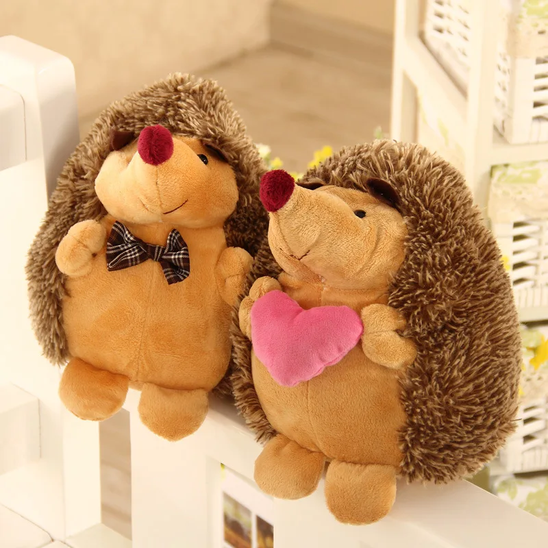 

Model Cartoon Hedgehog Doll Plush Toys Couples Small Hedgehog Doll Crane Machines Doll GIRL'S Gift