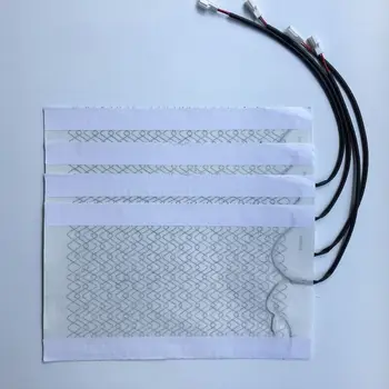 

4 Pads Universal Carbon Fiber Heated Seat Heater 12V Pads 5/6 Level Switch