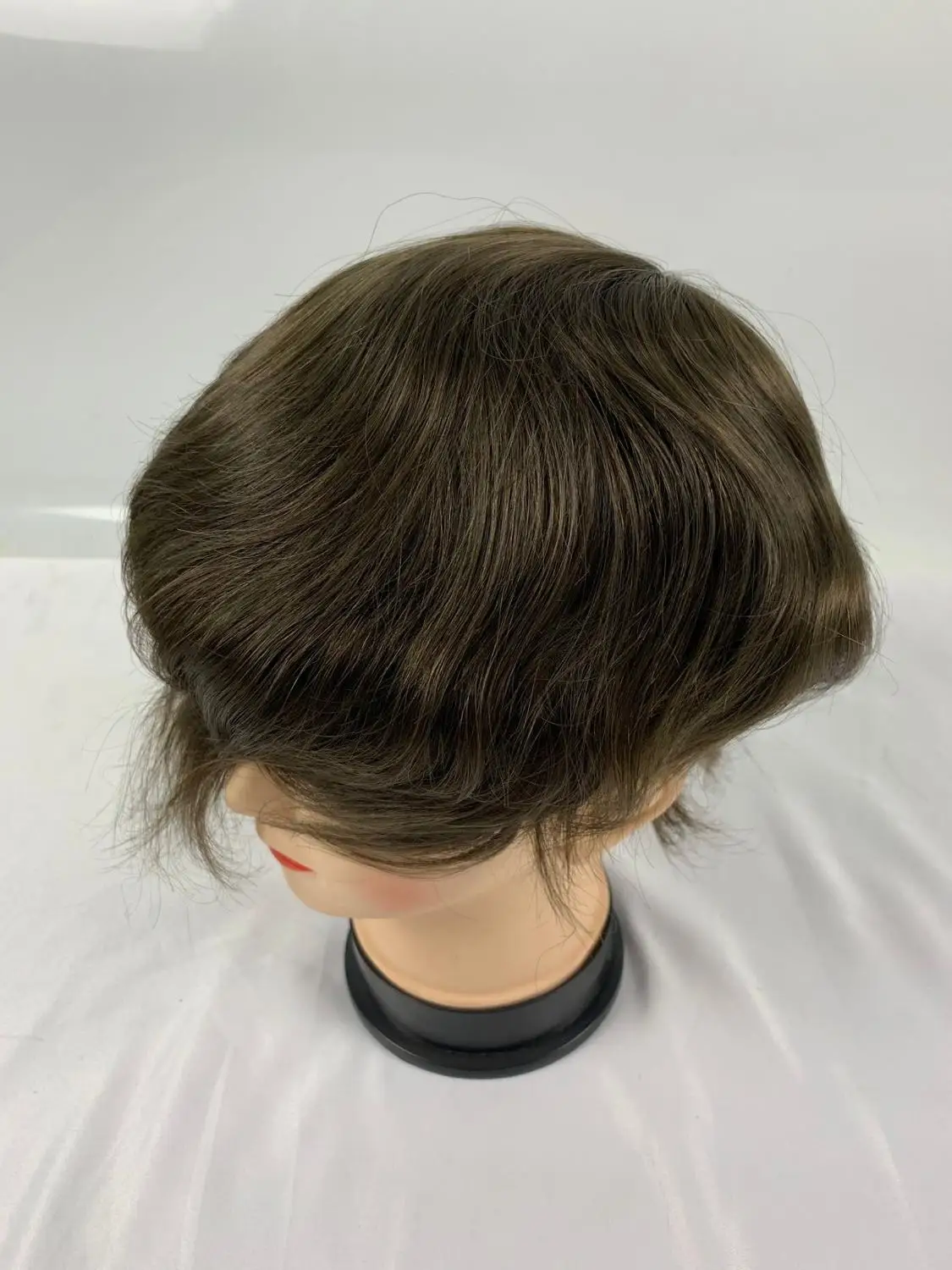 Apollo fine mono с кожей человеческие накладные волосы заменить Мужские t системы для мужской парик человеческие накладные волосы