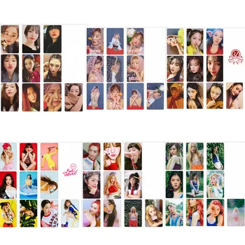 

Kpop Red Velvet Festival Red Summer Magic Crystal Photocard Stickers Sticky Photograph Cards